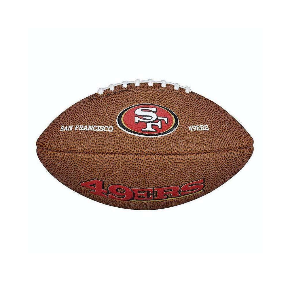 Wilson Sporting Goods Balls San Francisco 49ers Wilson NFL Team Logo Mini Football Ball