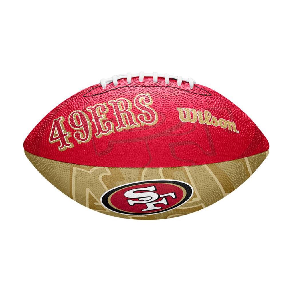 Wilson Sporting Goods Balls San Francisco 49ers Wilson NFL Team Tailgate Junior Size Football