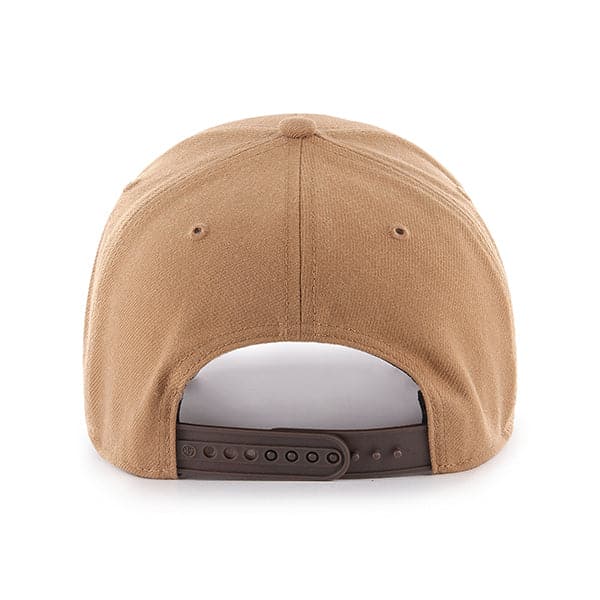 47 Brand Caps San Francisco Giants '47 MLB Monochrome Logo MVP DT Snapback Hat - Camel