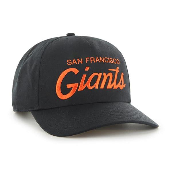 47 Brand Caps San Francisco Giants '47 MLB Nantasket Script Pre-Curved Snapback Hat - Black