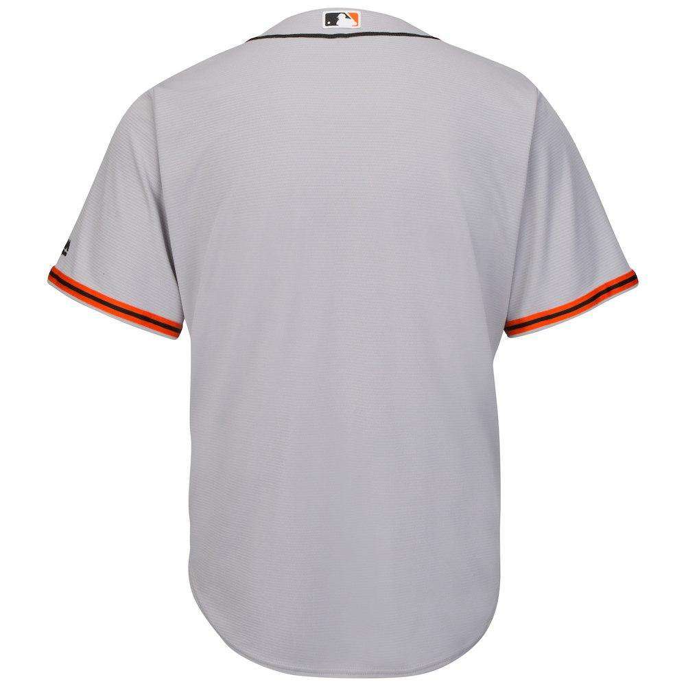 Majestic Athletic Jerseys San Francisco Giants Majestic MLB AC Cool Base Replica Jersey - Grey