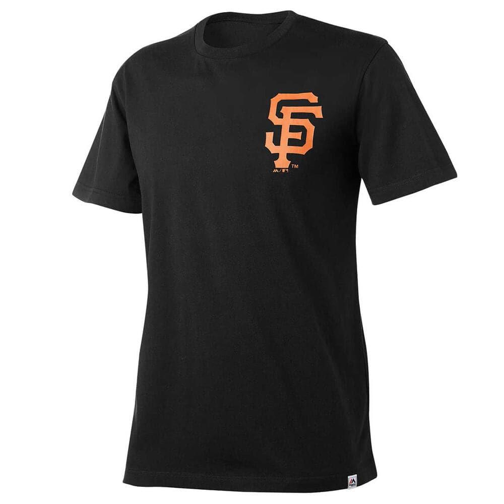 Majestic Athletic T-Shirts San Francisco Giants Majestic MLB Drimer T-Shirt - Black