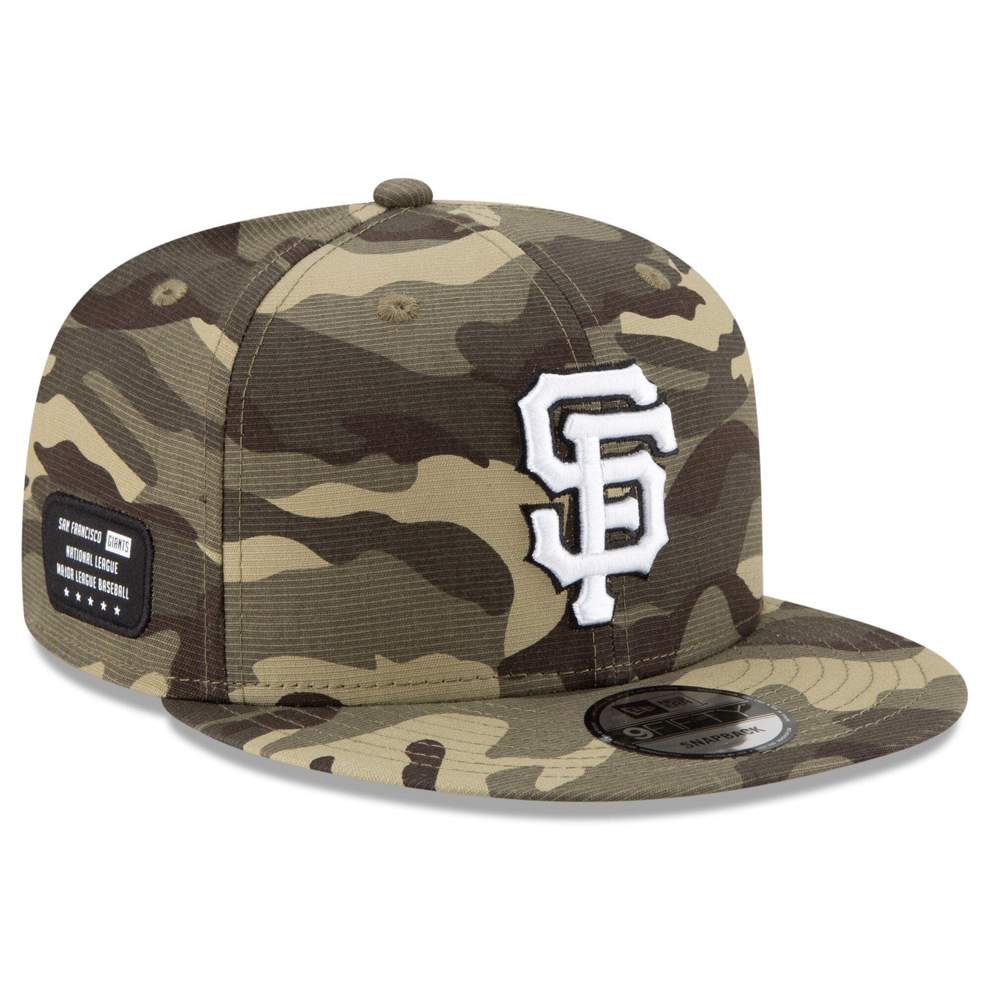 New Era Caps San Francisco Giants New Era MLB 2021 Armed Forces 9FIFTY Snapback Hat - Camo