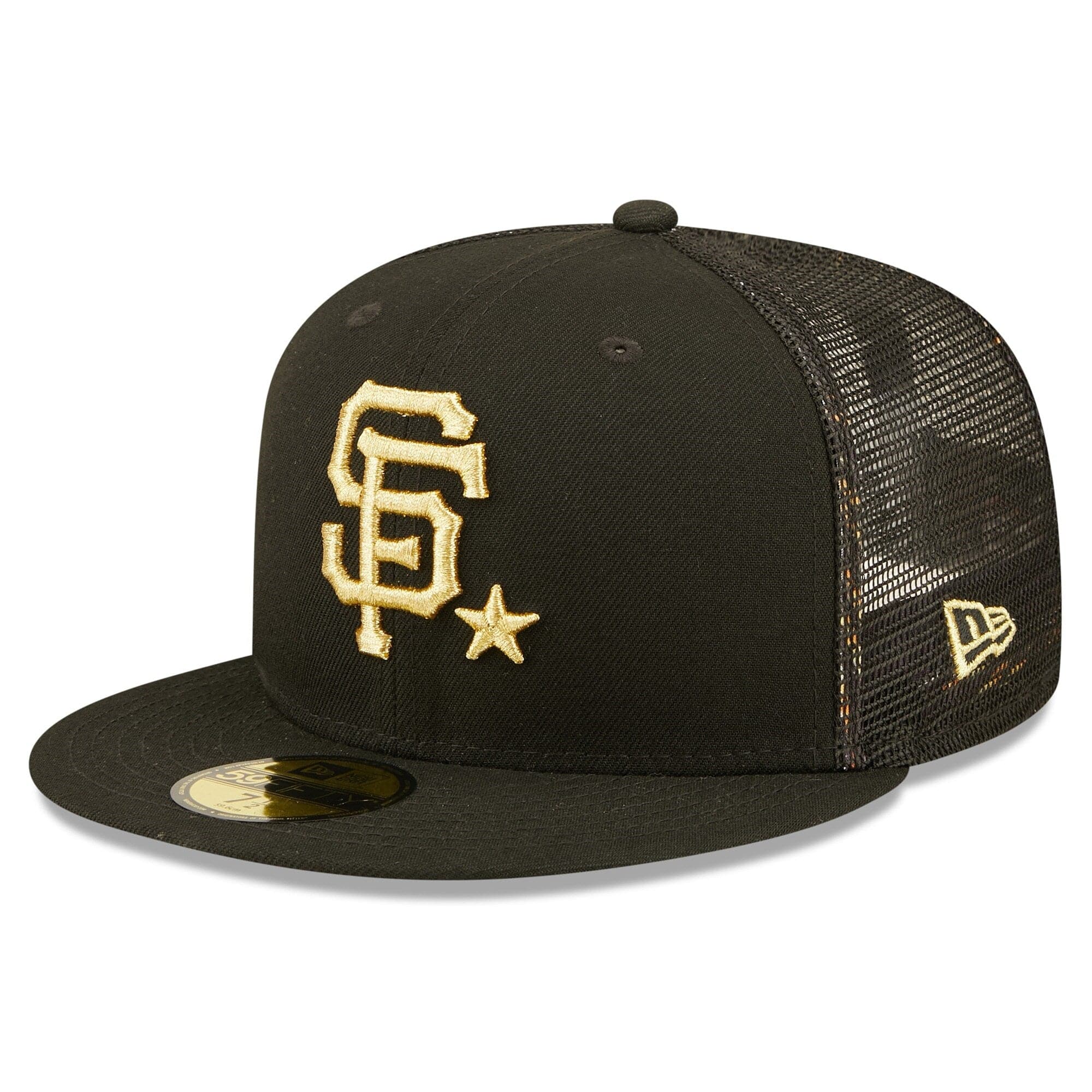 New Era Caps San Francisco Giants New Era MLB 2022 All-Star Game 59FIFTY Trucker Fitted Hat - Black