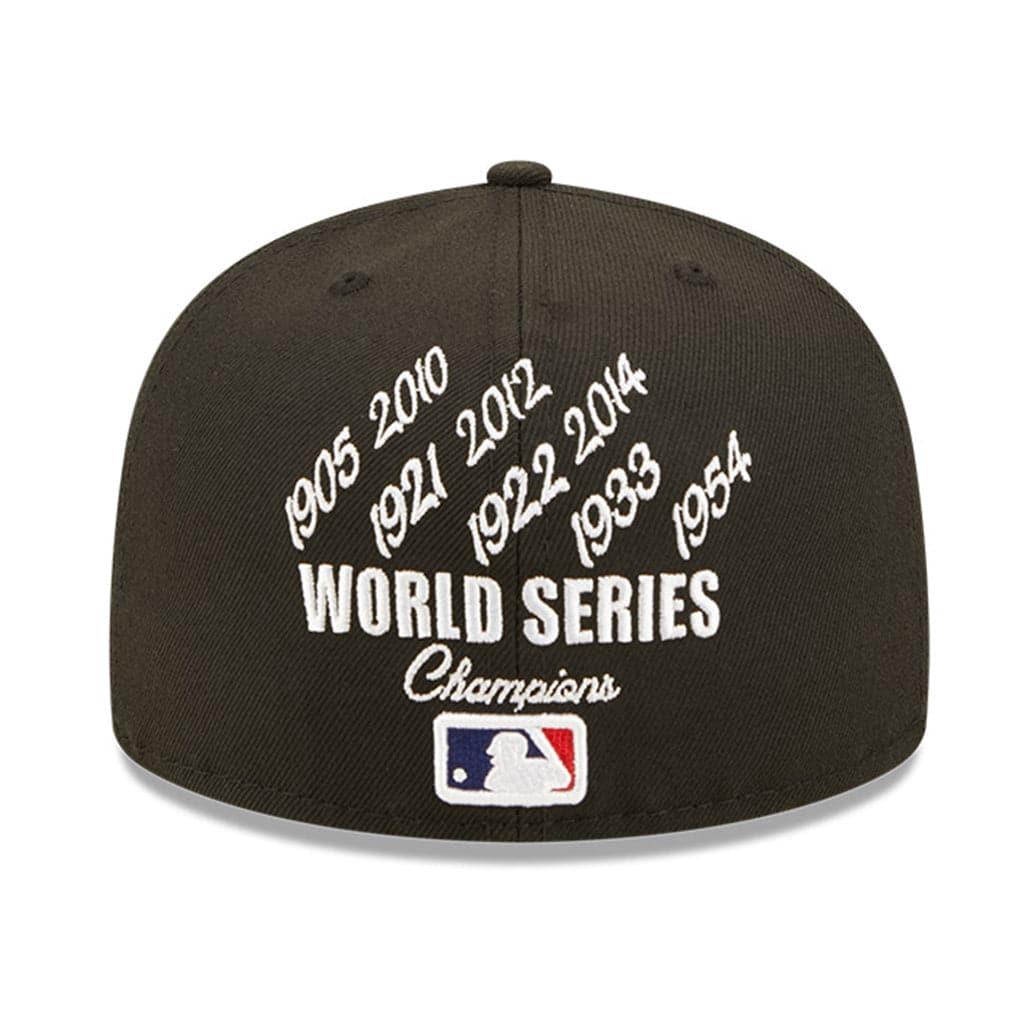 New Era Caps San Francisco Giants New Era MLB Crown Champs 59FIFTY Fitted Hat - Black
