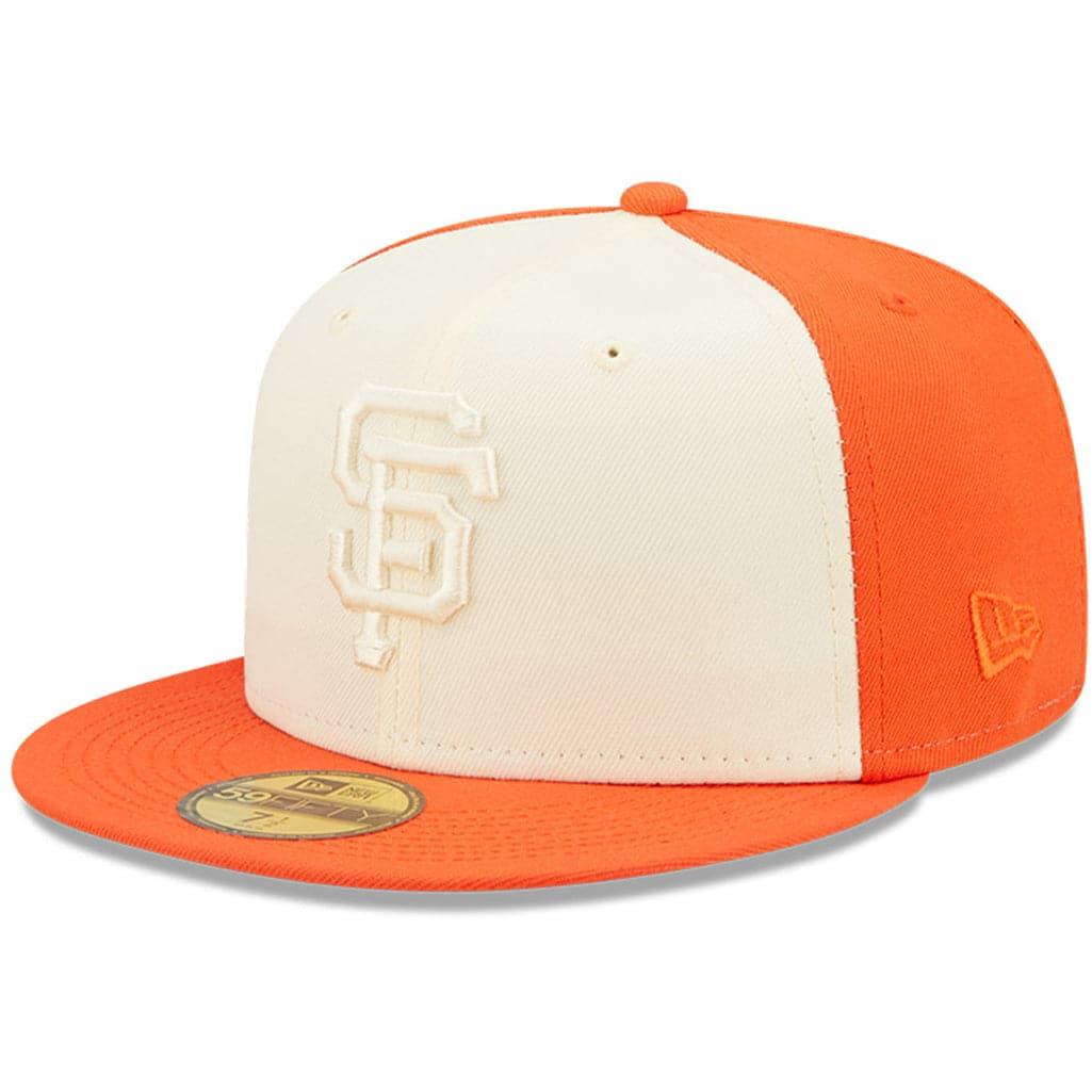 New Era Caps San Francisco Giants New Era MLB Tonal 2-Tone 59FIFTY Fitted Hat  - Black