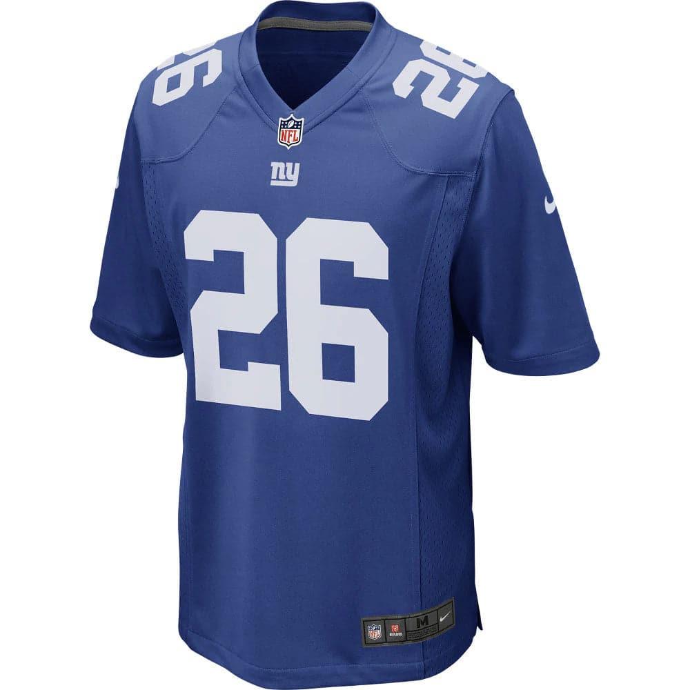 Nike Jerseys Saquon Barkley New York Giants Nike NFL Game Jersey - Blue