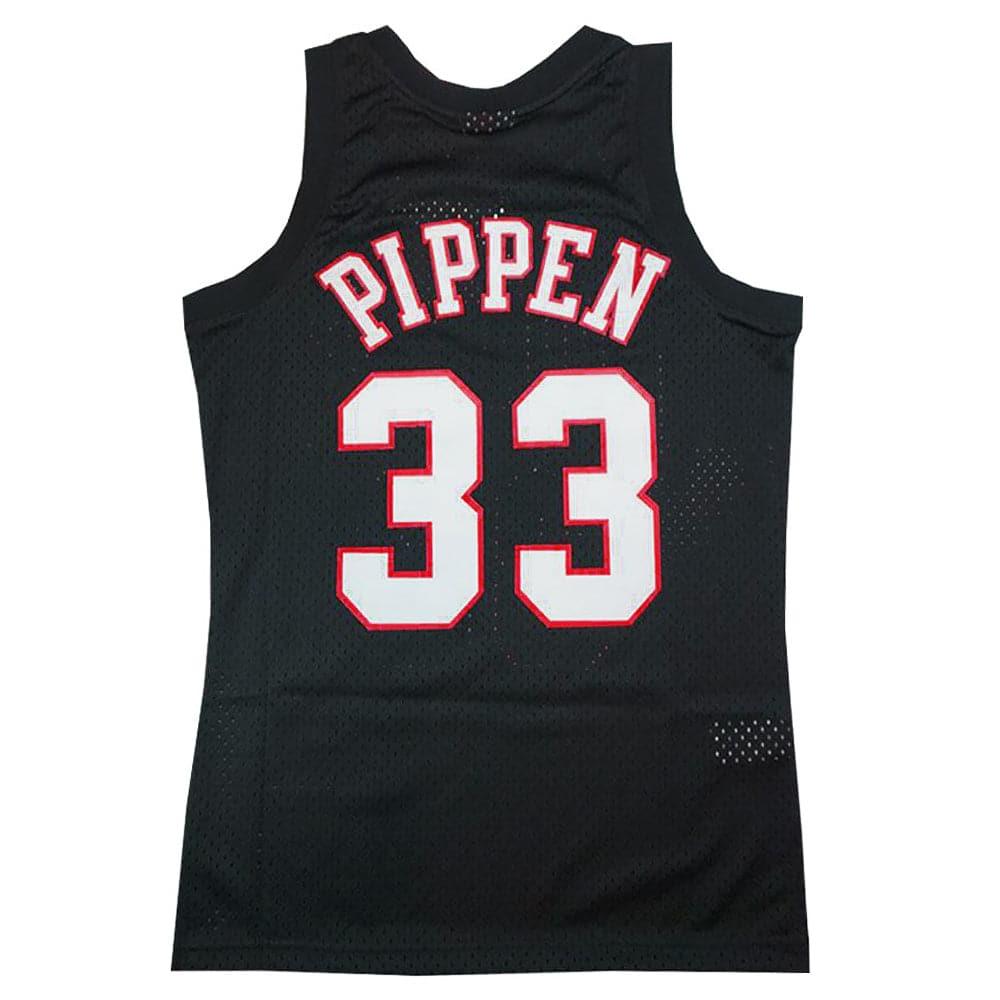 Mitchell And Ness Jerseys Scottie Pippen Chicago Bulls Mitchell & Ness NBA Fashion Swingman Jersey - Black