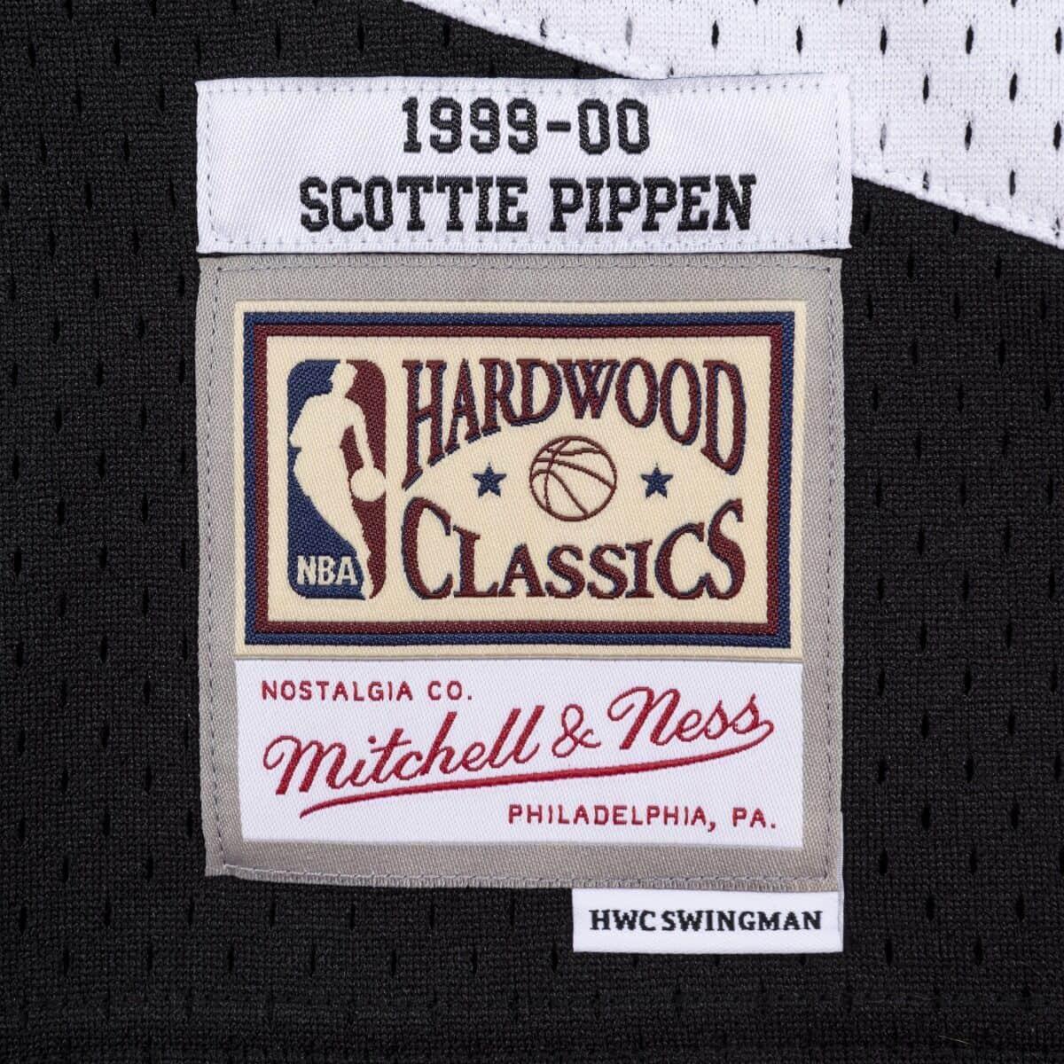 Mitchell And Ness Jerseys Scottie Pippen Portland Trail Blazers Mitchell & Ness NBA 99-00 Swingman Jersey - Black