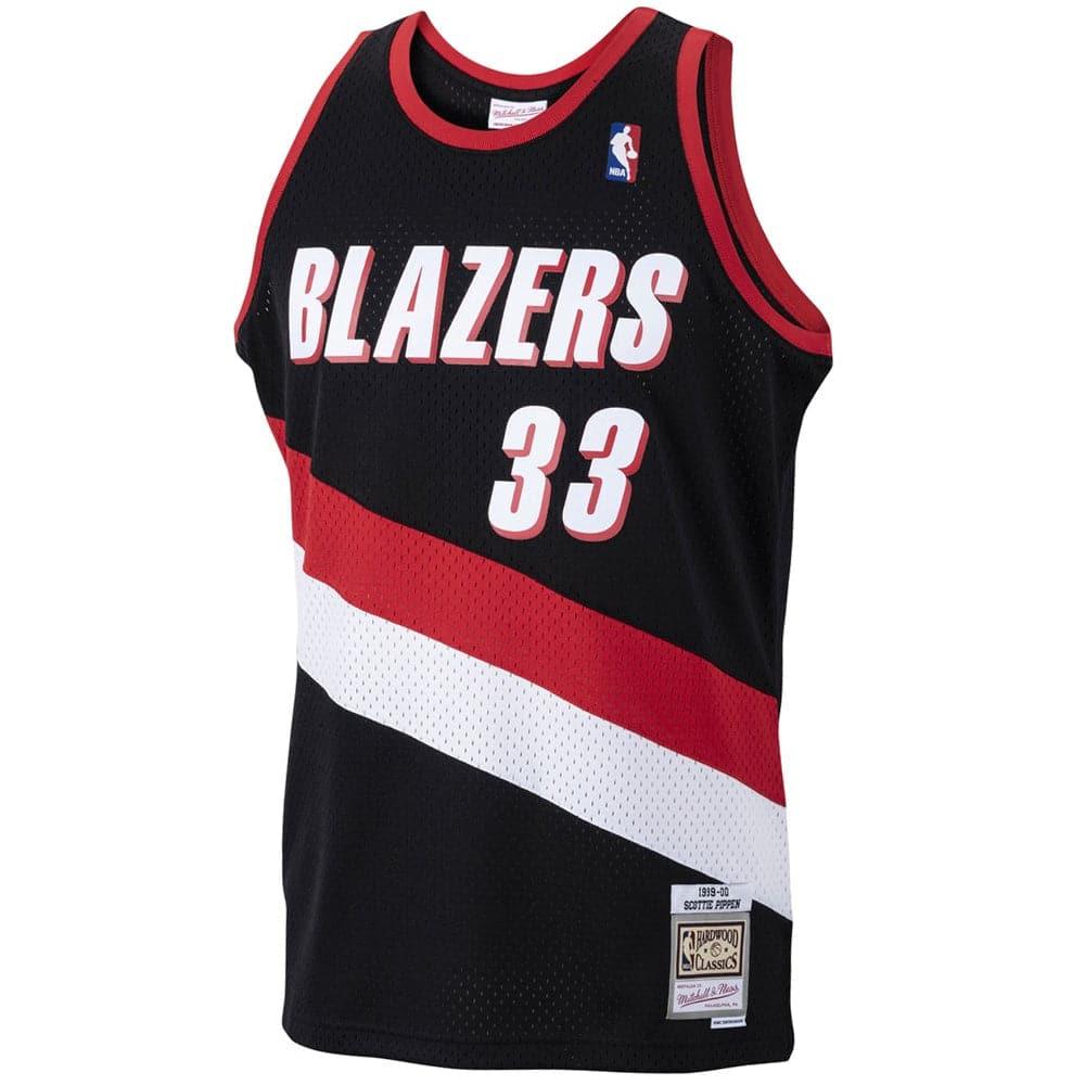 Mitchell And Ness Jerseys Scottie Pippen Portland Trail Blazers Mitchell & Ness NBA 99-00 Swingman Jersey - Black