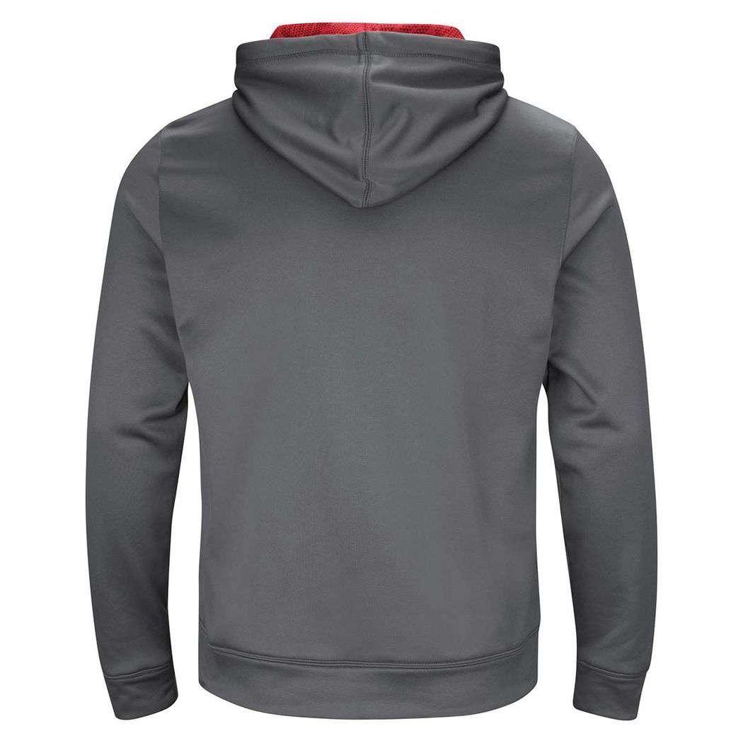 Majestic Athletic Jumpers Seattle Seahawks Majestic NFL Armor Performance Hoodie Jumper - Grey