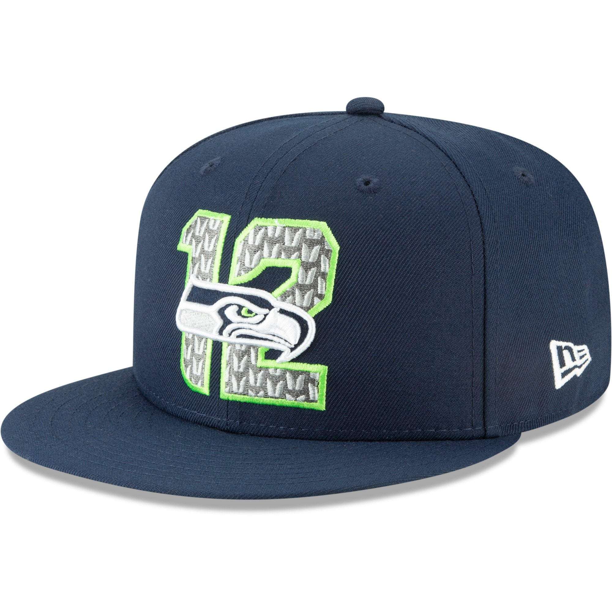 New Era Caps Seattle Seahawks New Era 2019 NFL Draft 9FIFTY Snapback Hat – Navy