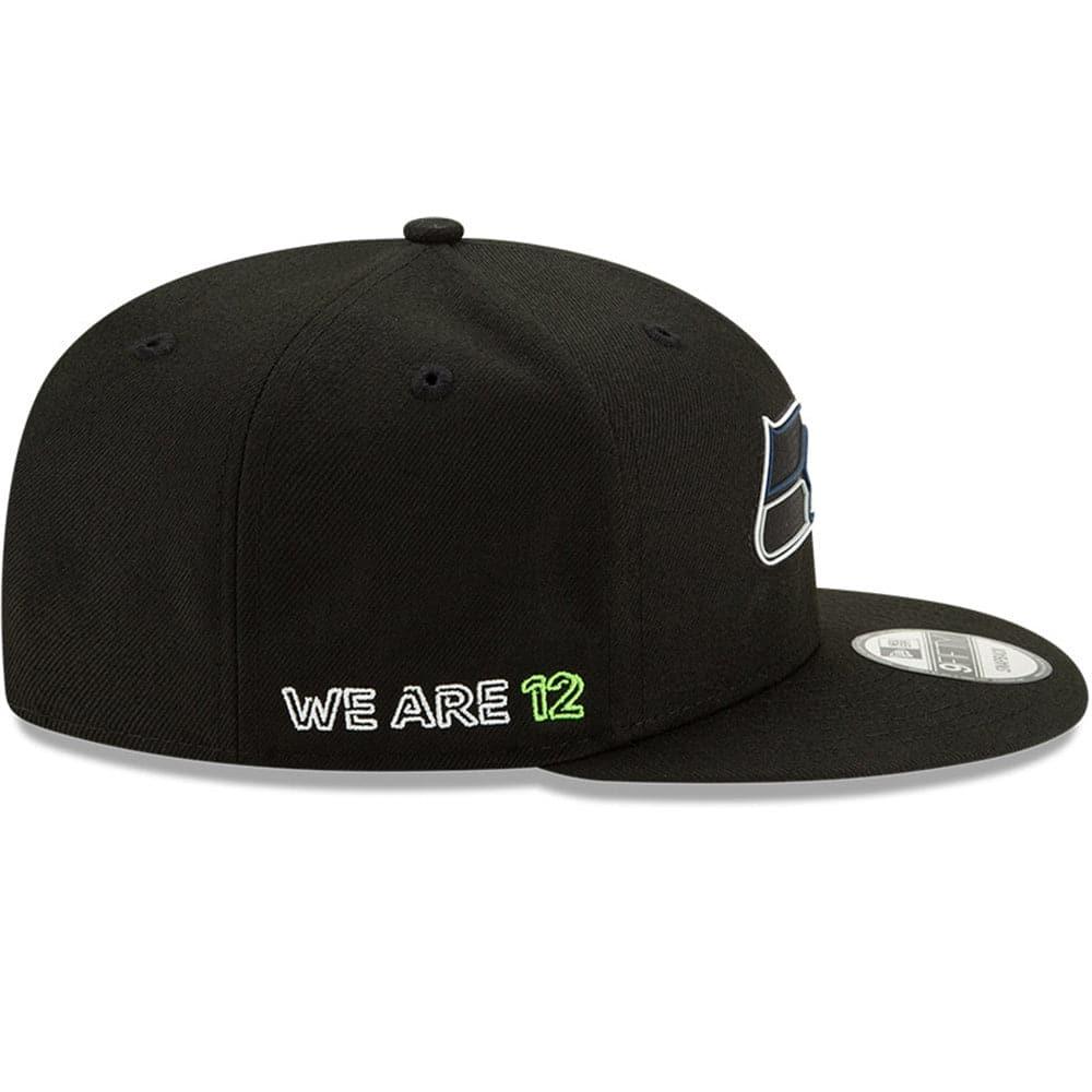 New Era Caps Seattle Seahawks New Era NFL 2020 Draft 9FIFTY Snapback Hat - Black