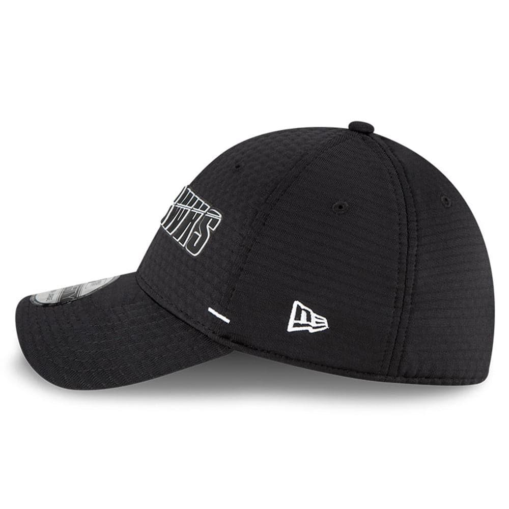 New Era Caps Seattle Seahawks New Era NFL 2020 Summer Sideline 39THIRTY Flex Fit Curve Hat - Black
