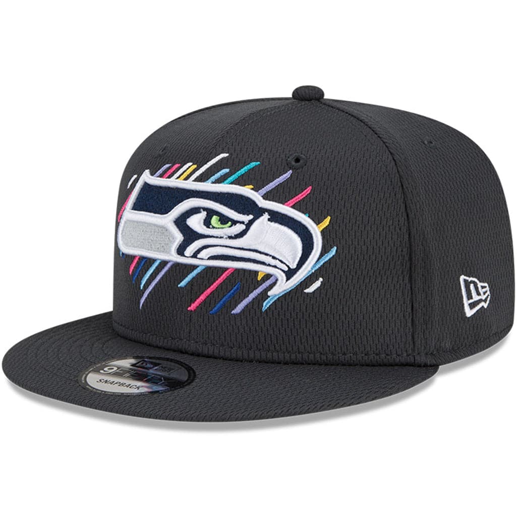 New Era Caps Seattle Seahawks New Era NFL 2021 Crucial Catch 9FIFTY Snapback Hat - Steel