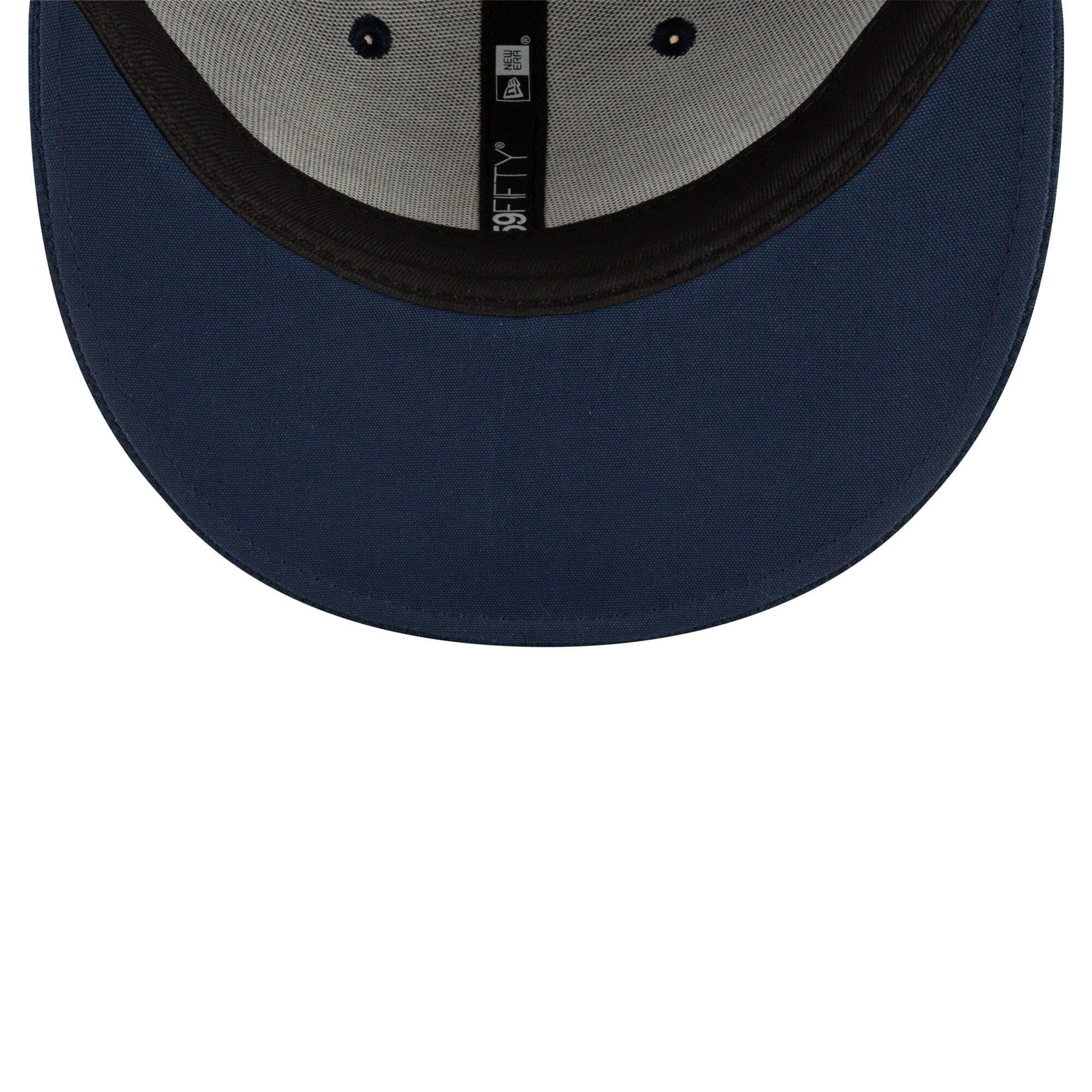 New Era Caps Seattle Seahawks New Era NFL 2021 Sideline Home 59FIFTY Fitted Hat - Navy