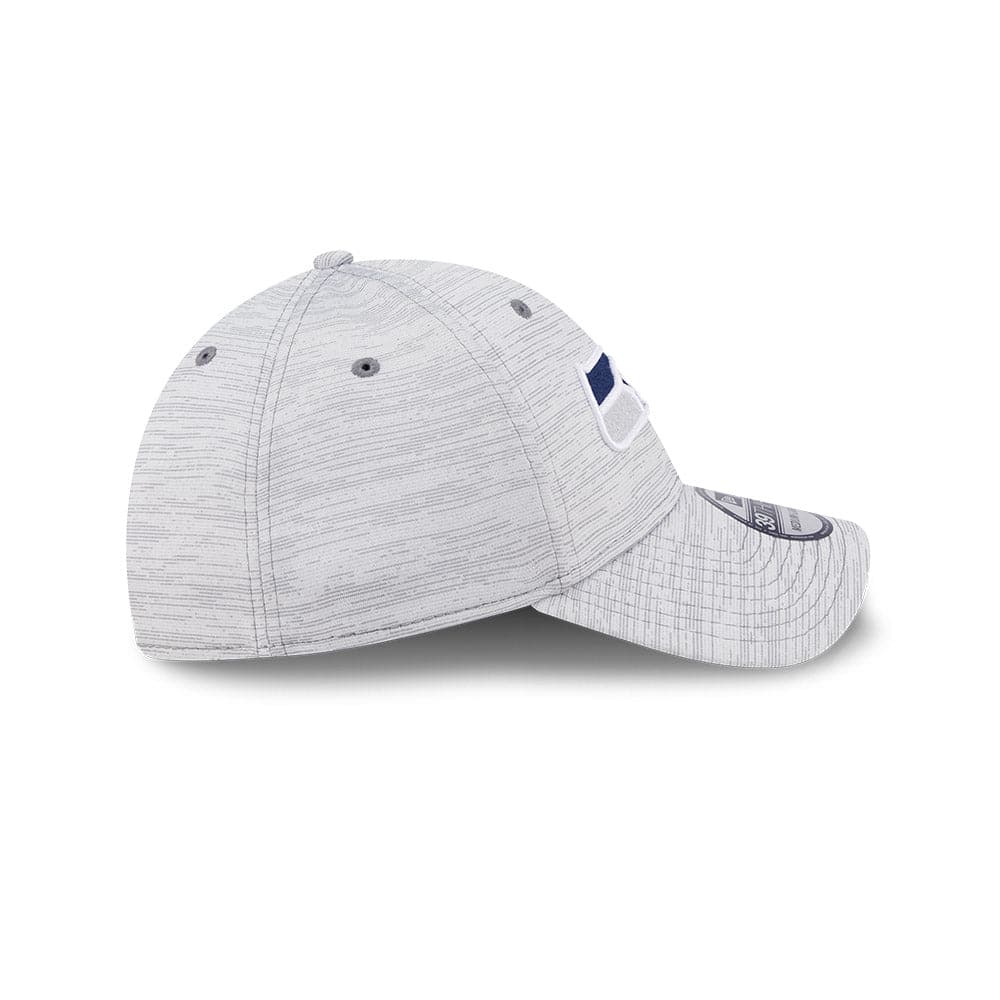 New Era Caps Seattle Seahawks New Era NFL 22 Training Camp Coach 39THIRTY Stretch Fit Hat - Grey