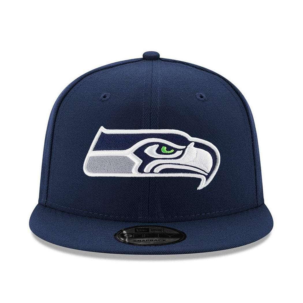 New Era Caps Seattle Seahawks New Era NFL Team 9FIFTY Snapback Hat - Navy