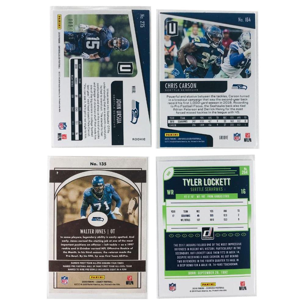 Panini Cards Seattle Seahawks Panini NFL 4 Parallel/Insert Card Set