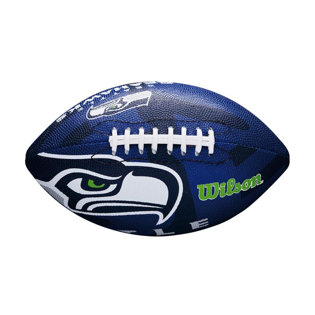 Wilson Sporting Goods Balls Seattle Seahawks Wilson NFL Team Tailgate Junior Size Football
