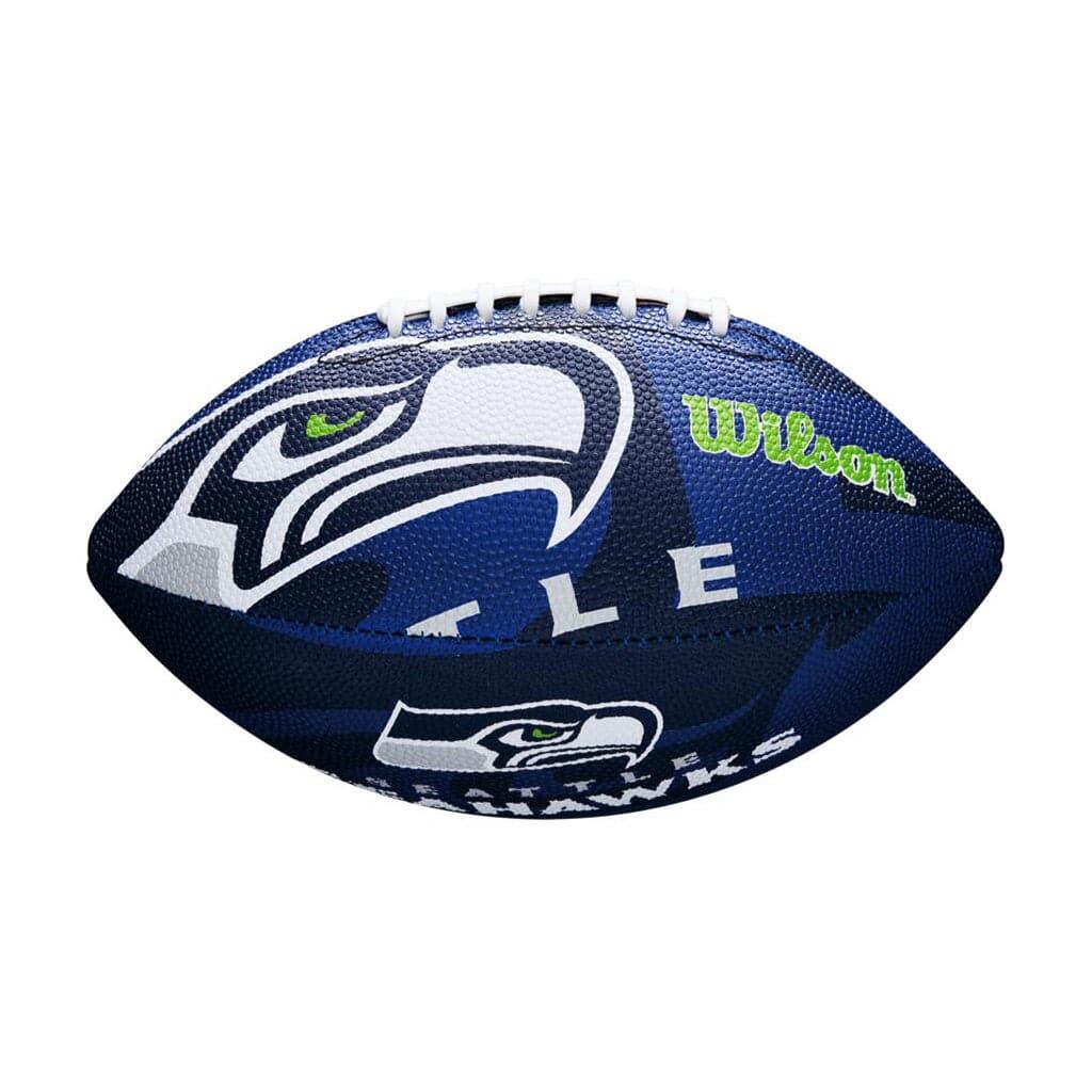 Wilson Sporting Goods Balls Seattle Seahawks Wilson NFL Team Tailgate Junior Size Football