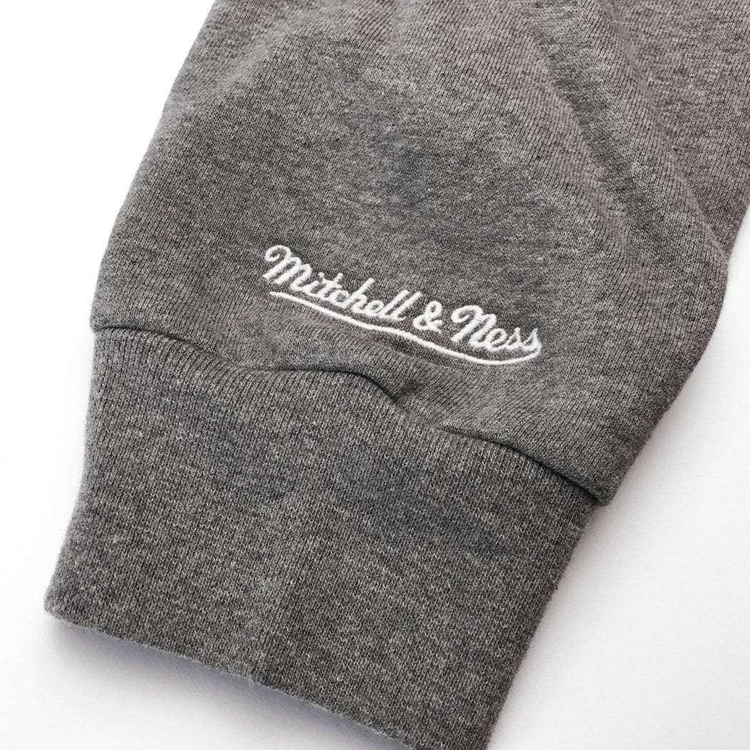 Mitchell And Ness Jumpers Seattle Supersonics Mitchell & Ness NBA HWC Distressed Hoodie Jumper - Grey