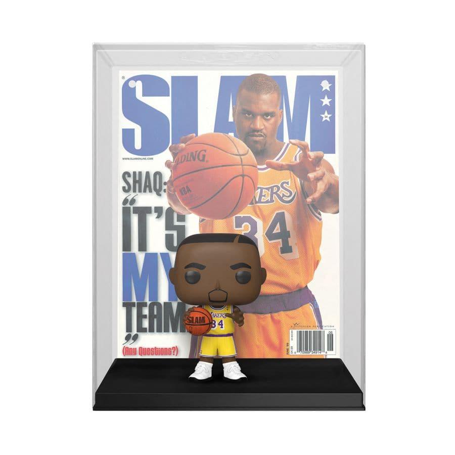 Funko Figures Shaquille O'Neal Los Angeles Lakers Funko NBA Slam Magazine Pop Figure - Yellow