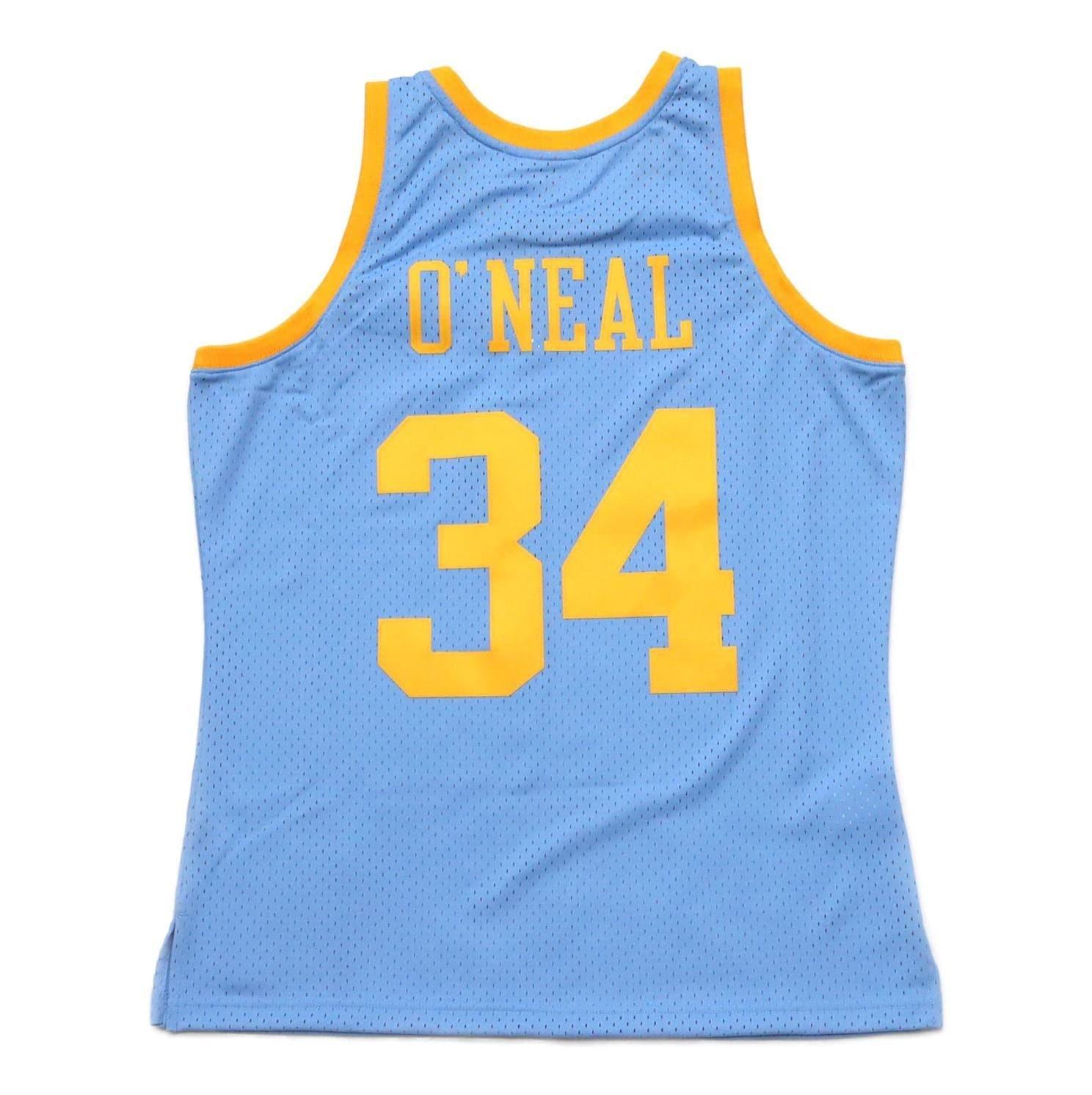 Mitchell And Ness Jerseys Shaquille O'Neal Los Angeles Lakers Mitchell & Ness NBA 01-02 Alt Swingman Jersey - Blue