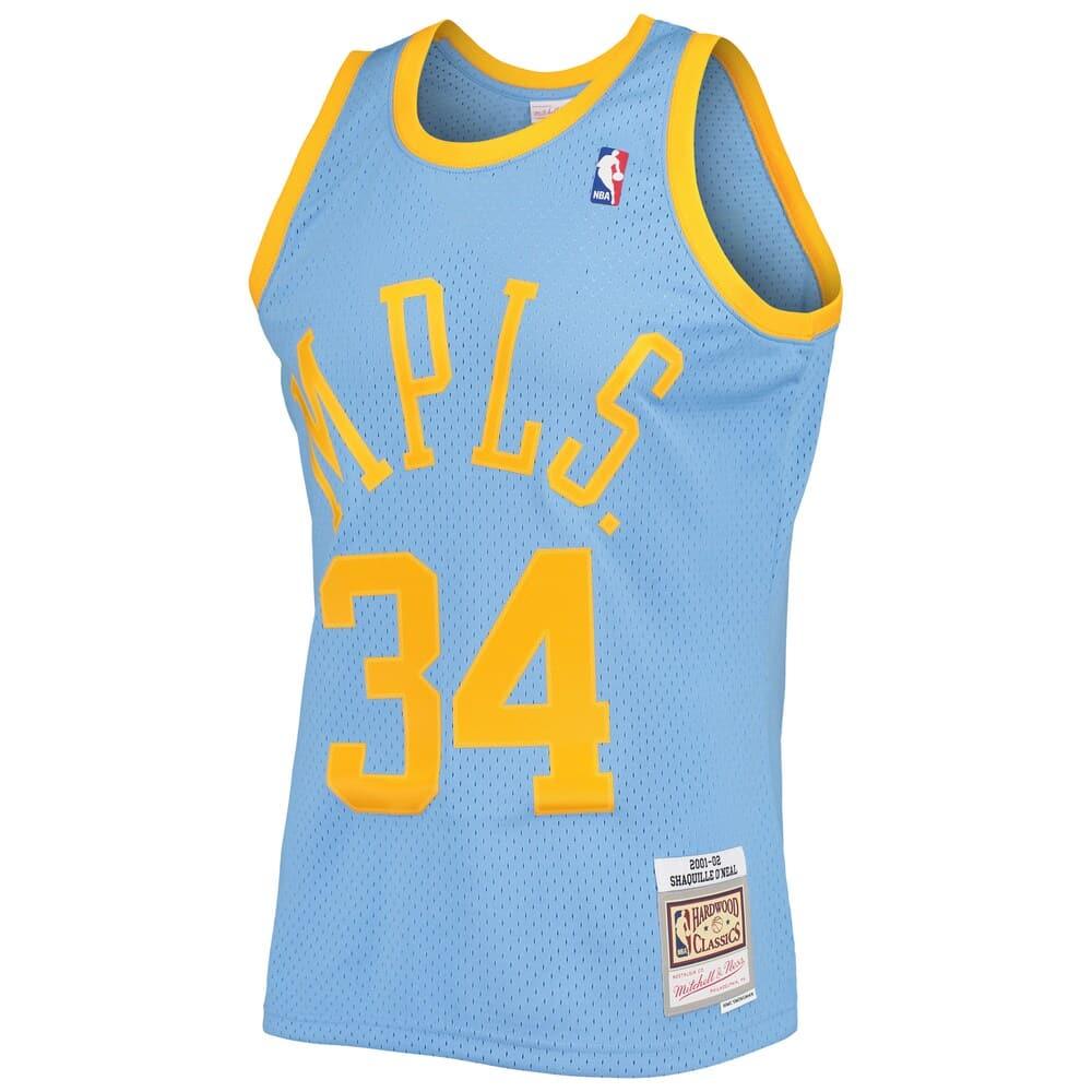 Mitchell And Ness Jerseys Shaquille O'Neal Los Angeles Lakers Mitchell & Ness NBA 01-02 Alt Swingman Jersey - Blue