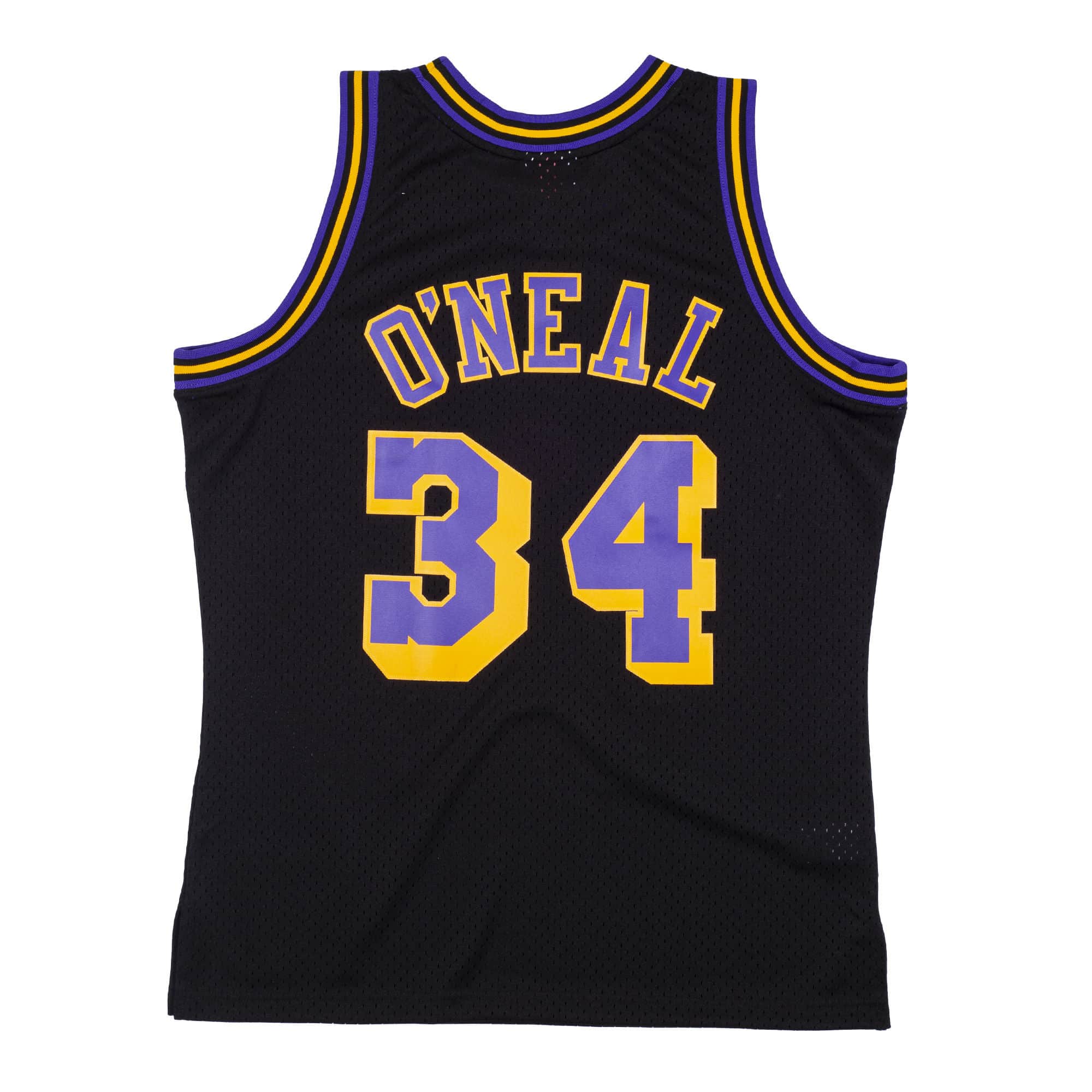 Mitchell And Ness Jerseys Shaquille O'Neal Los Angeles Lakers Mitchell & Ness NBA 96 Reload Swingman Jersey - Black