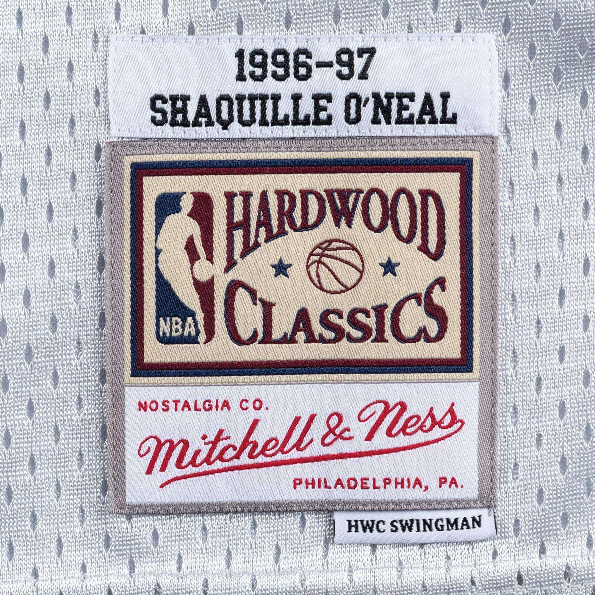 Mitchell And Ness Jerseys Shaquille O'Neal Los Angeles Lakers Mitchell & Ness NBA Platinum Swingman Jersey - Silver
