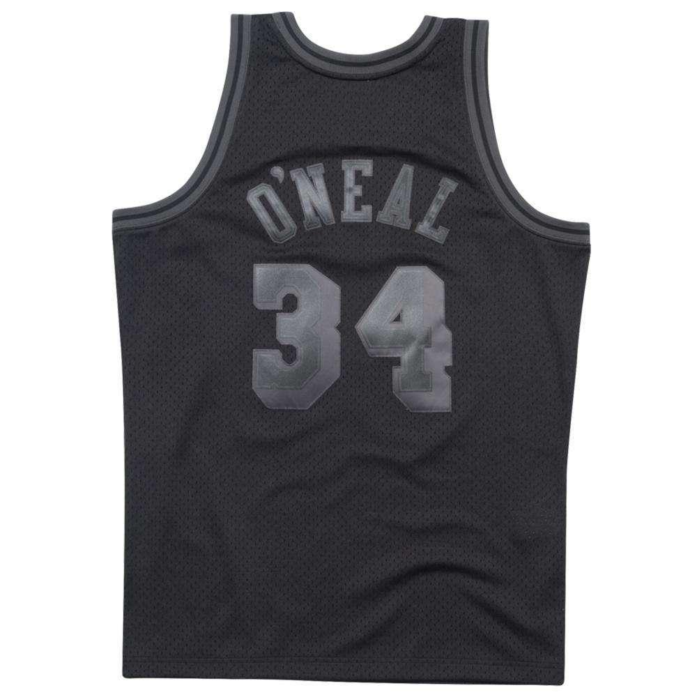 Mitchell And Ness Jerseys Shaquille O'Neal Los Angeles Lakers Mitchell & Ness NBA Tonal Black Swingman Jersey