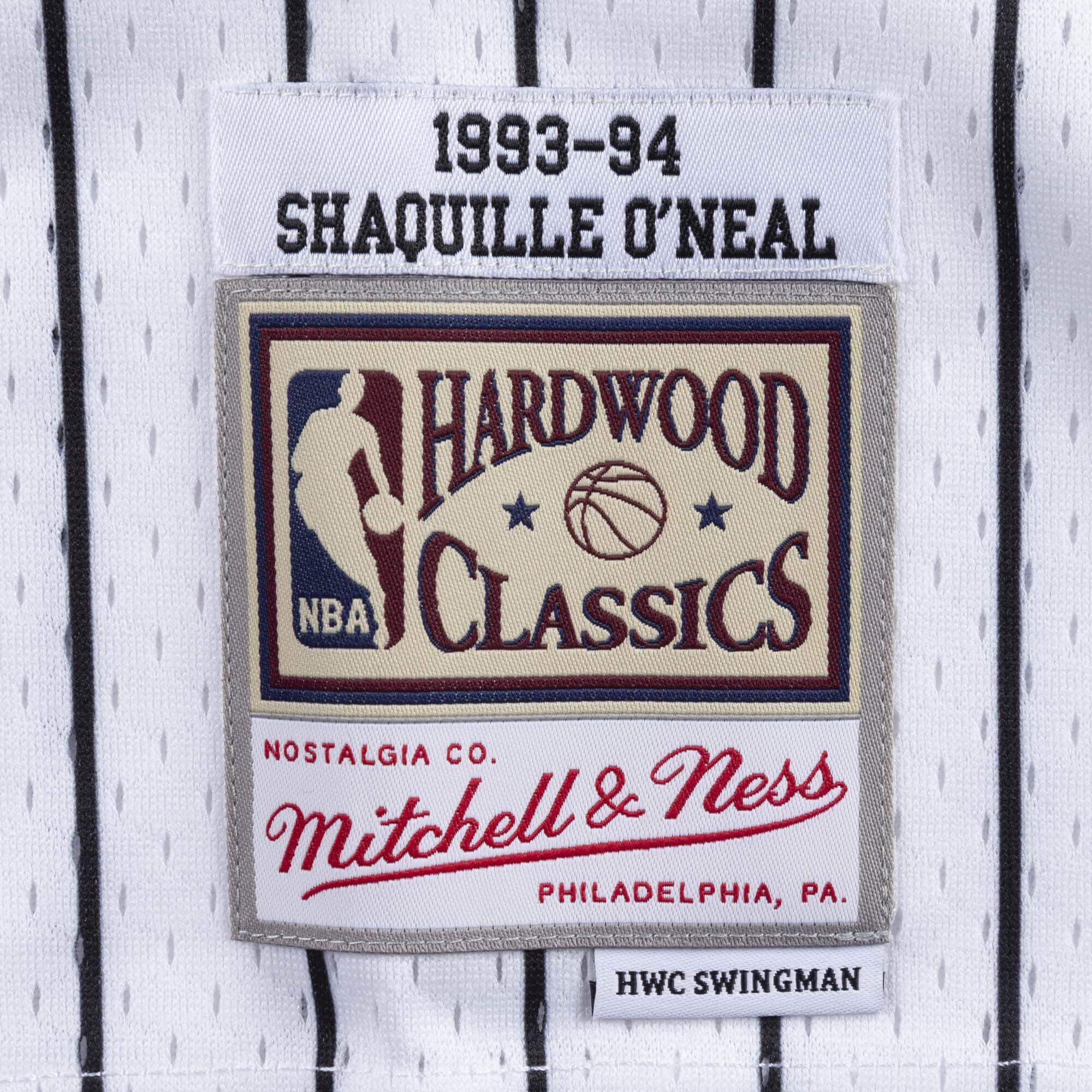 Mitchell And Ness Jerseys Shaquille O'Neal Orlando Magic Mitchell & Ness NBA 93-94 Swingman Jersey - White