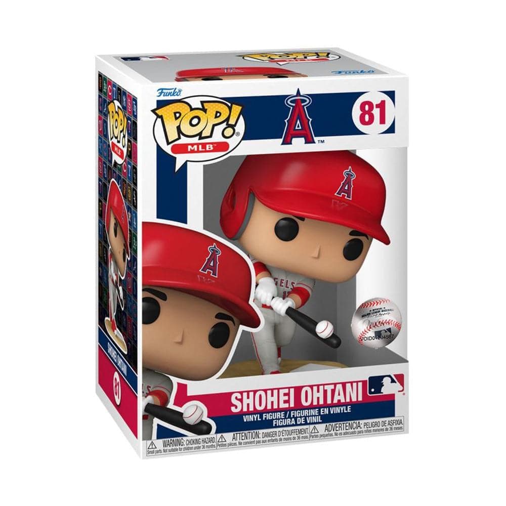Funko Figures Shohei Ohtani Los Angeles Angels Funko MLB Alt Jersey Pop Figure - Grey