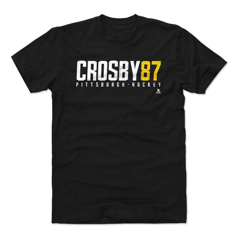 500 Level T-Shirts Sidney Crosby Pittsburgh Penguins 500 Level NHL Name T-Shirt - Black