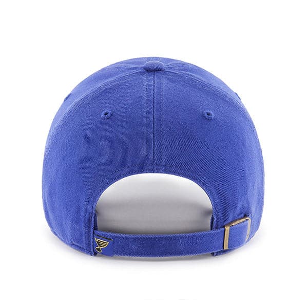 47 Brand Caps St. Louis Blues '47 NHL Team Clean Up Strapback Hat - Blue