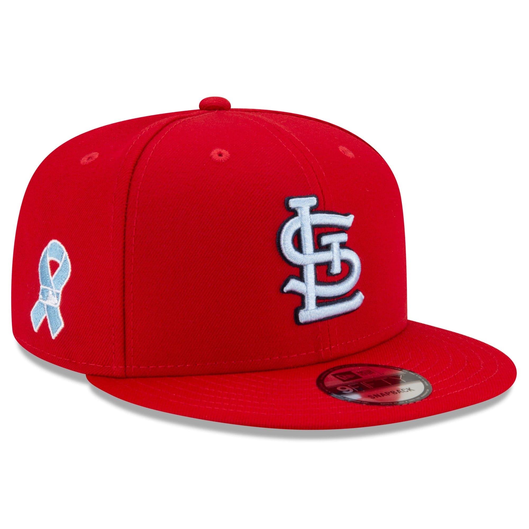 New Era Caps St. Louis Cardinals New Era MLB 2021 Fathers Day 9FIFTY Snapback Hat - Red