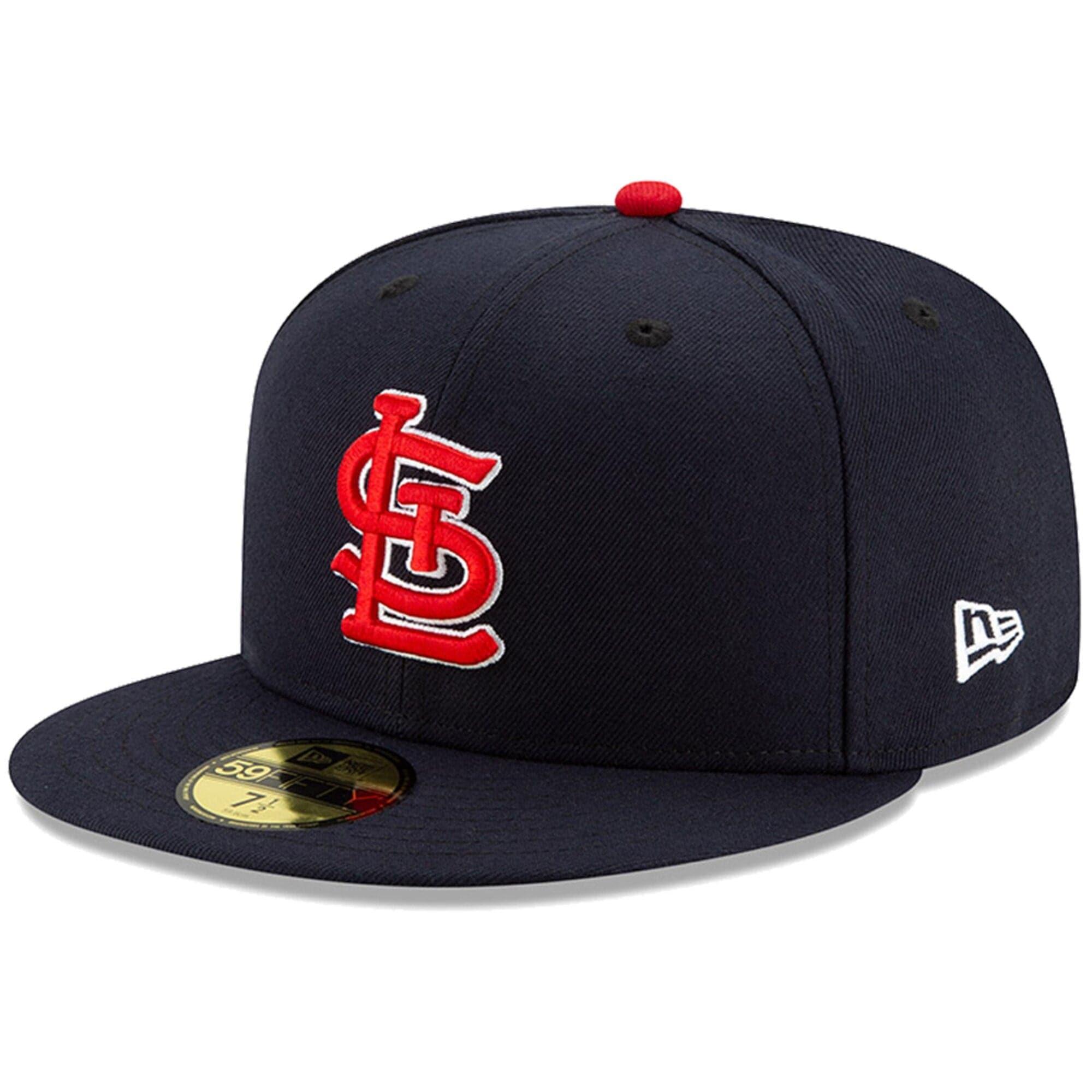 New Era Caps St Louis Cardinals New Era MLB AC On-Field Alt 59FIFTY Fitted Hat - Navy