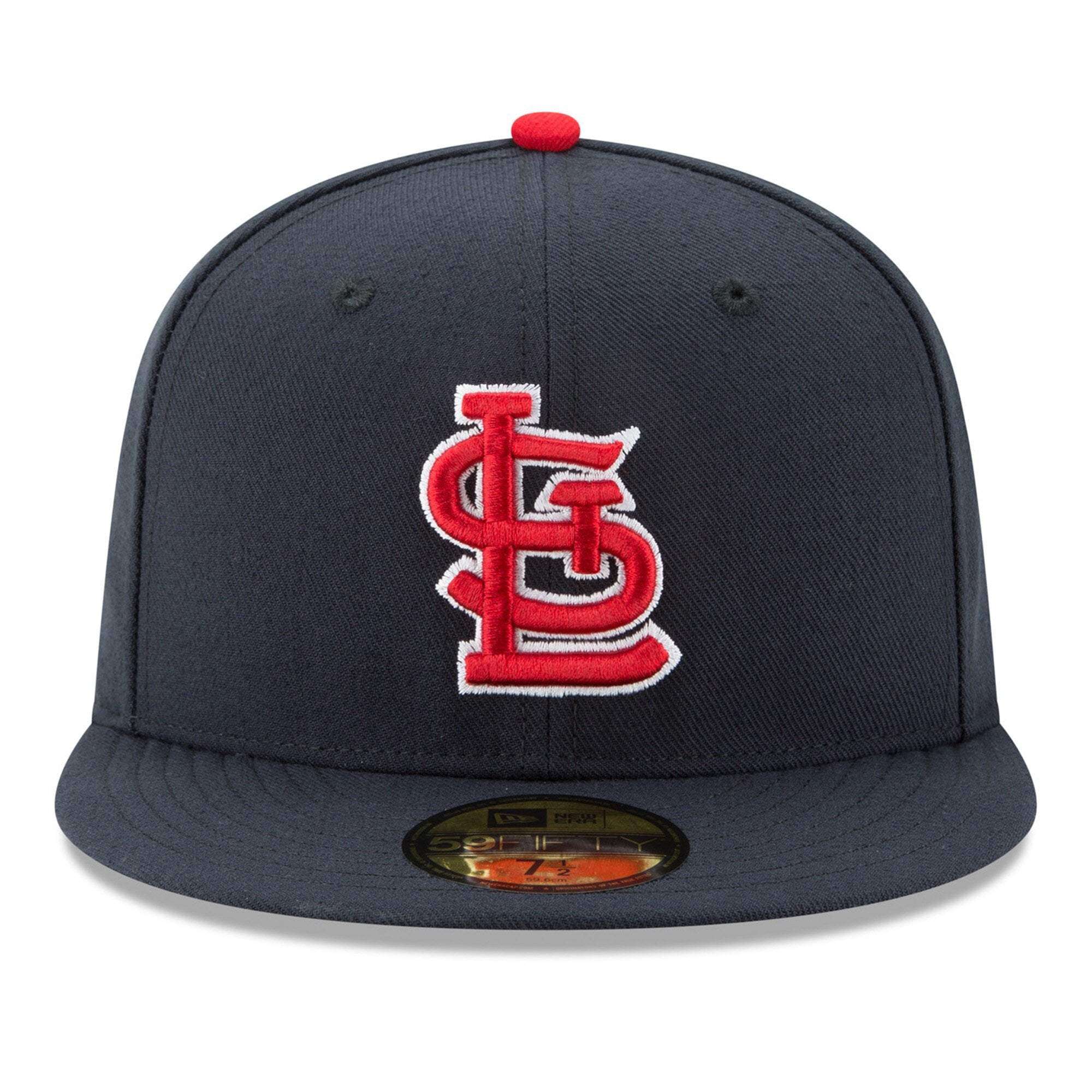 New Era Caps St Louis Cardinals New Era MLB Team 59FIFTY Fitted Hat - Navy