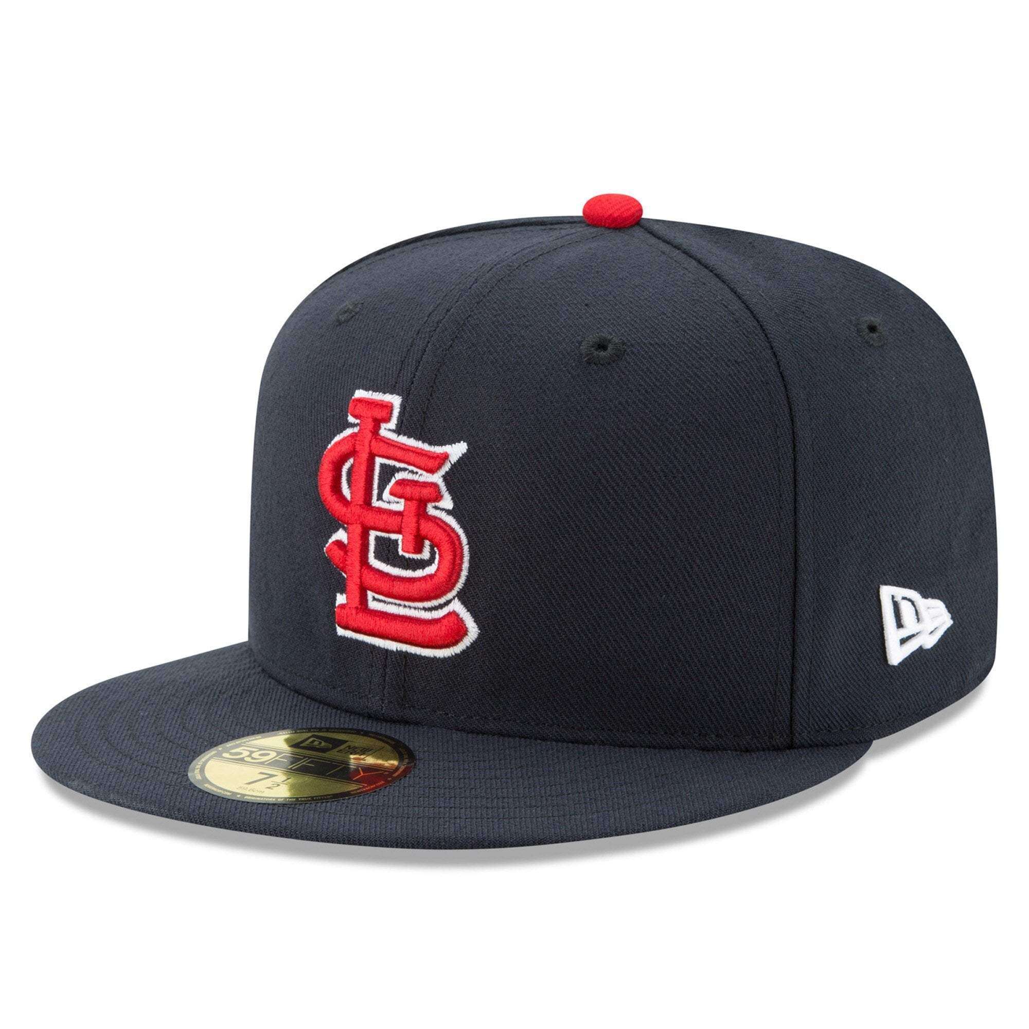 New Era Caps St Louis Cardinals New Era MLB Team 59FIFTY Fitted Hat - Navy