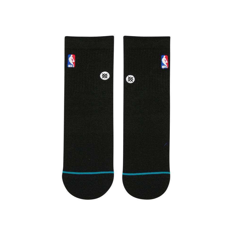 Stance Socks Stance NBA Logoman Casual Quarter Socks - Black