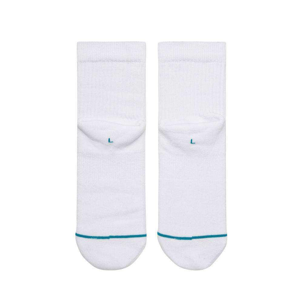 Stance Socks Stance NBA Logoman Casual Quarter Socks - White