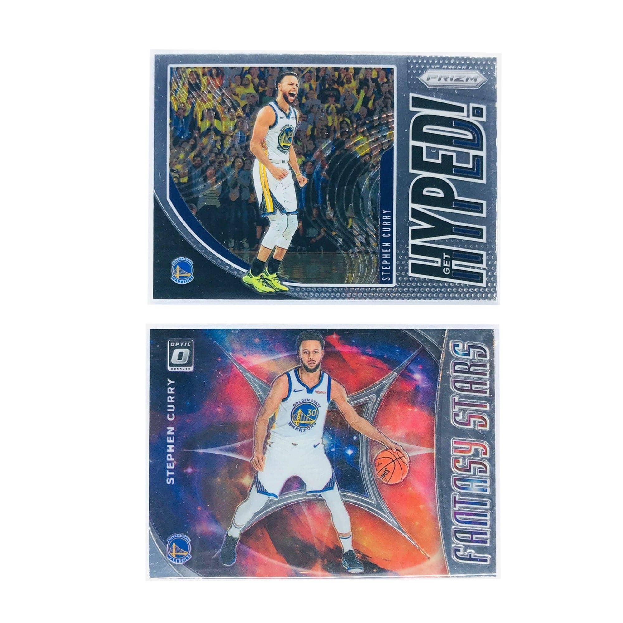 Panini Cards Steph Curry Golden State Warriors 19-20 Panini NBA 2 Card Premium Insert Set