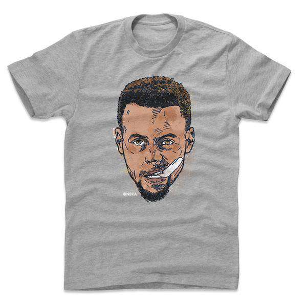 500 Level T-Shirts Steph Curry Golden State Warriors 500 Level NBA Curry 30 T-Shirt - Grey