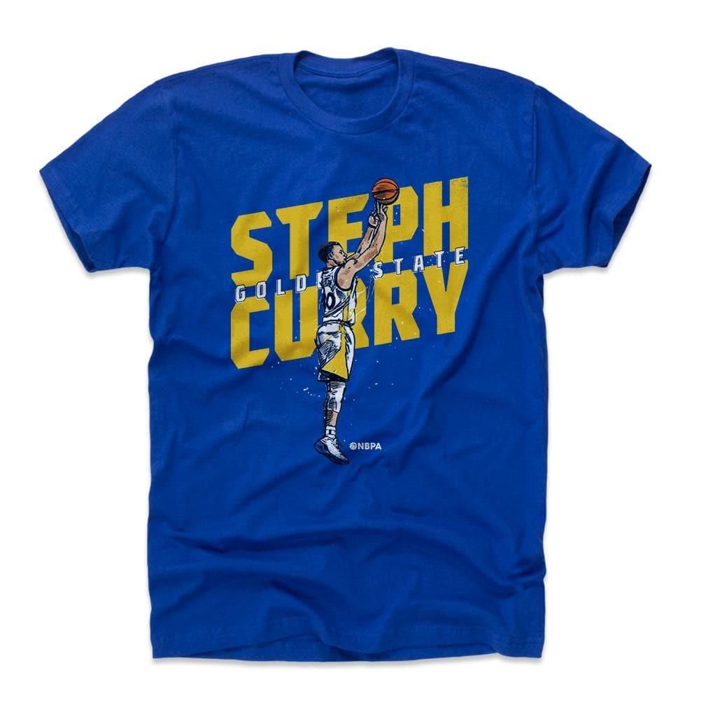 500 Level T-Shirts Steph Curry Golden State Warriors 500 Level NBA Jumper T-Shirt - Blue