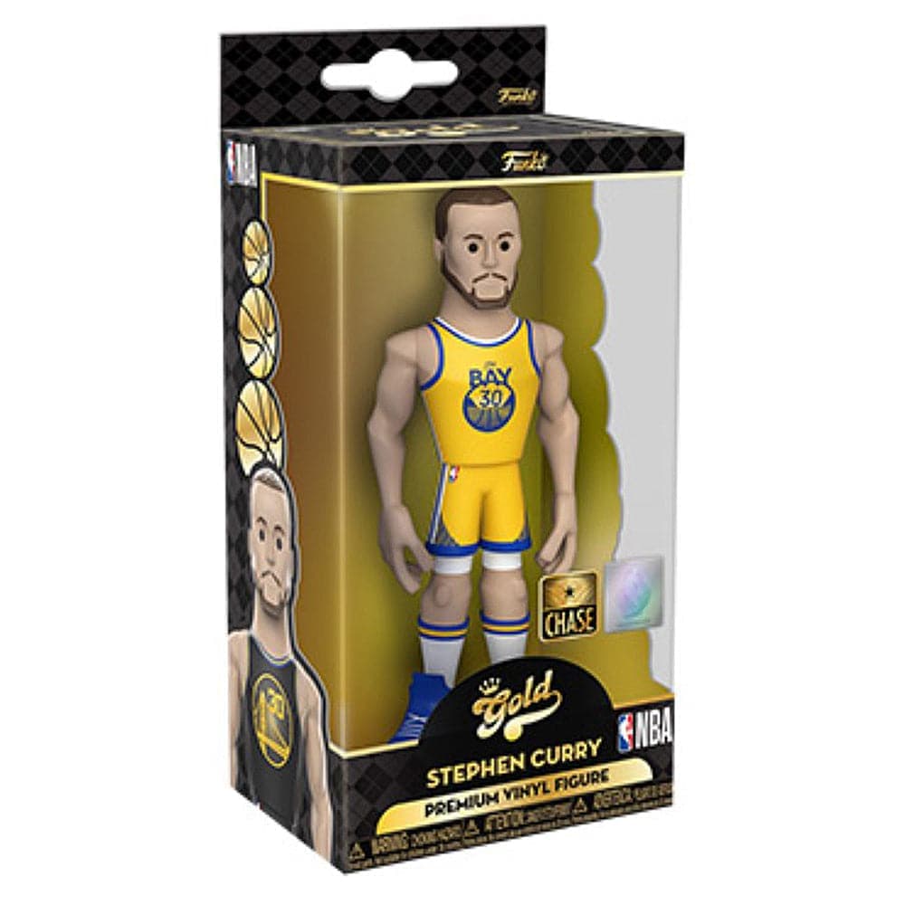 Funko Figures Steph Curry Golden State Warriors Funko NBA 5" City Vinyl Gold Figure - Black