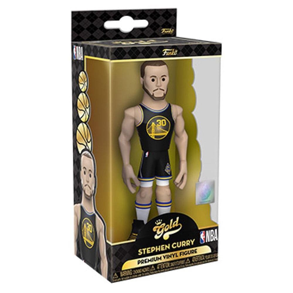 Funko Figures Steph Curry Golden State Warriors Funko NBA 5" City Vinyl Gold Figure - Black