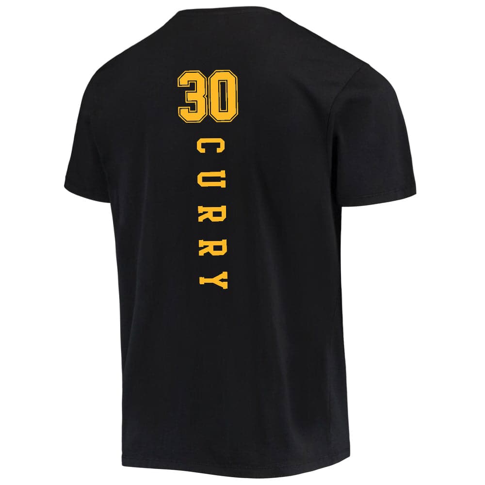 NBA Essentials T-Shirts Steph Curry Golden State Warriors NBA Essentials Name Number T-Shirt - Black