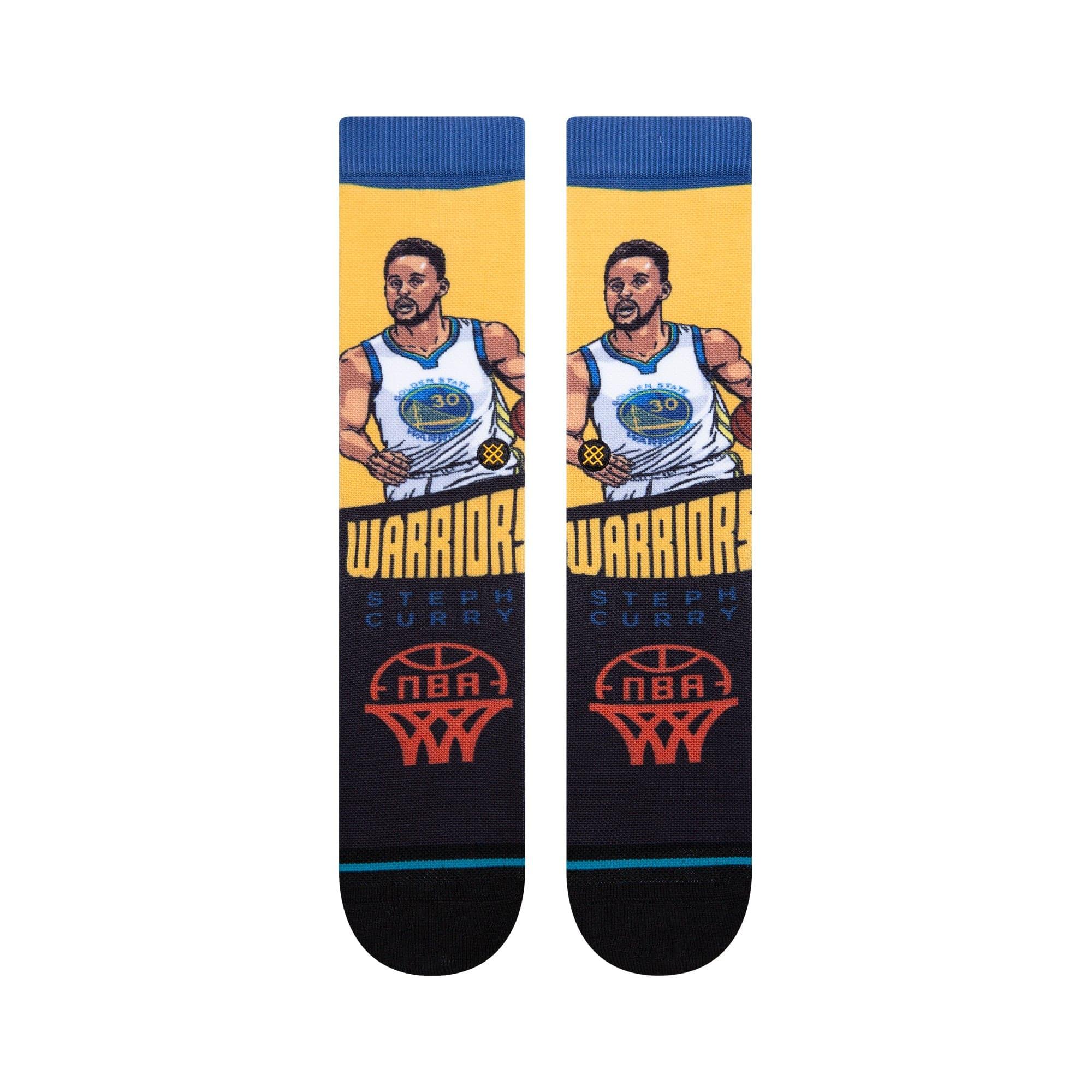 Stance Socks Steph Curry Golden State Warriors Stance NBA Graded Crew Socks - Gold