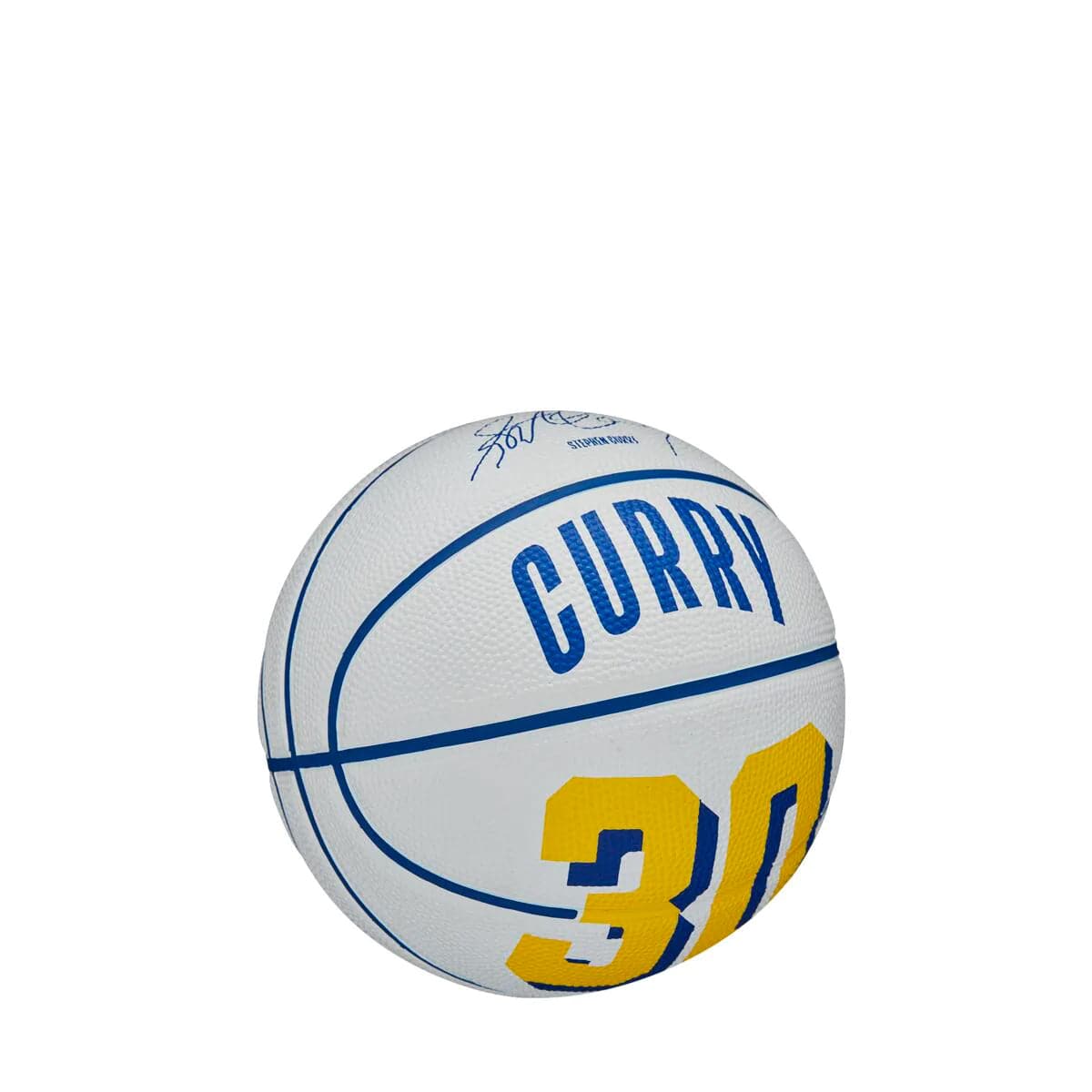 Wilson Sporting Goods Balls Steph Curry Golden State Warriors Wilson NBA Mini Player Basketball - White
